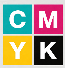 CMYK Color Model For Printing.