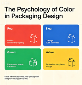 The Psychology of Color in Packaging Design包装设计中的色彩心理学
