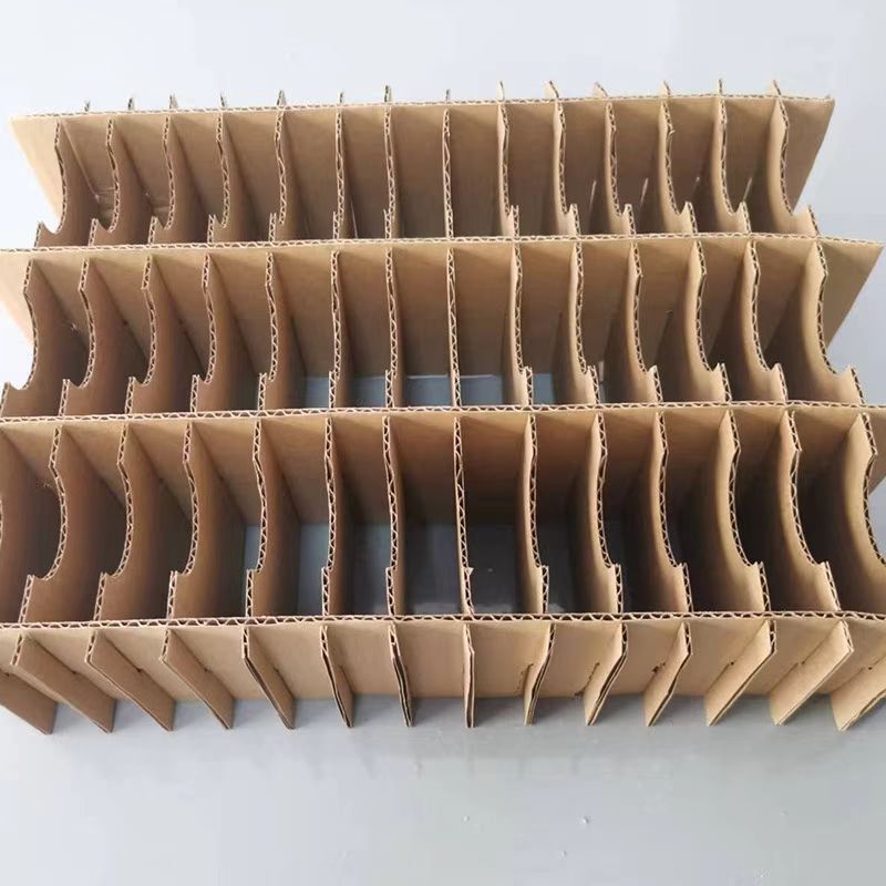 Case: Corrugated Cardboard Divider Inserts.